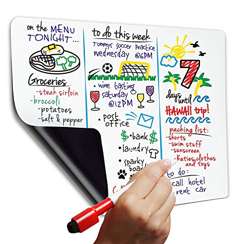 4 Magnetic+Refrigerator+Organizer+Resistant+Technology