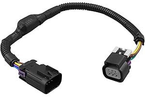 HUQUZN Throttle Body Adapter Wiring Harness Module Fit for GM Trucks Classic Full-Size 2003-2007 SSR 2004 Holden VZ LS1 2004 
