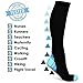 SUGIFT Compression Socks for Men & Women, Best Graduated Compression Socks For Running, Athletic Sports, Crossfit, Flight Travel - Suits Nurses, Edema, Diabetic, Varicose Veins, Maternity Pregnancy