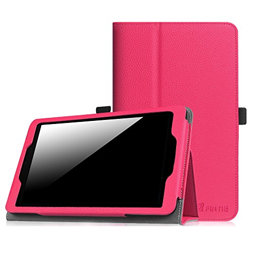 Sprint Slate 8 Tablet Case - Fintie [Slim Fit] Premium PU Leather Standing Folio Cover with Stylus Holder for Sprint Slate 8 Inch (AQT80) 4G LTE Tablet, Magenta