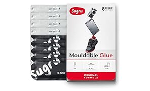 Sugru Moldable Glue - Original Formula - Black & White 8-Pack