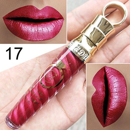 POPVCLY Matte Lip Gloss Liquid Lipstick Makeup 12ML(#17)
