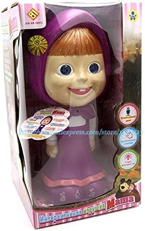 Amazon 23cmマーシャとクマ学習 アンプ 教育電子玩具漫画のかわいいマーシャ女の子トーキング人形マーシャとクマ 電動ロボット おもちゃ Amazon 23cmマーシャとクマ学習 アンプ 教育電子玩具漫画のかわいいマーシャ女の子トーキング人形マーシャとクマ 電動ロボット おもちゃ