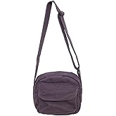 Collsants Small Crossbody Bag Cute Purse Mini Canvas Crossbody Purse Phone bag