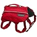 Ruffwear, Singletrak Dog Pack, Hiking Backpack with Hydration Bladders, Red Currant, Small