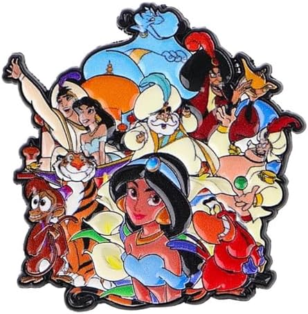 Amazon.com: Vintage Aladdin Genie Lamp Brooch Pin for Women Girls