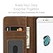 GMYLE iPhone 7 Case Wallet, iPhone 8 Case Wallet, [Book Style] Credit Card Premium Leather Wallet Book Case Cover Vintage for Apple iPhone 7 & 8 - Brown Classic [ID Card/Case Slot] [PU Leather]