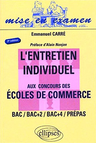 L' entretien individuel aux concours des écoles de commerce