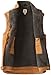 Carhartt Men's Big & Tall Sherpa Lined Sandstone Mock Neck Vest V33,Brown,Large Tall