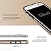 Obliq Slim Meta Dual Layer Protection Case with Shock Absorbing TPU Inner Layer for Samsung Galaxy S7 - Champagne Gold