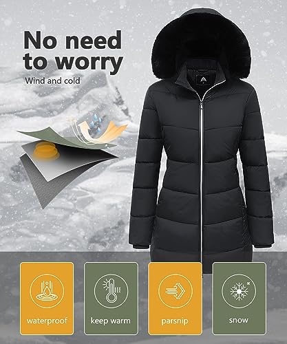 Waterproof Thicken Hooded Puffer Jacket