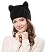 Women's Hat Cat Ear Crochet Braided Knit Caps