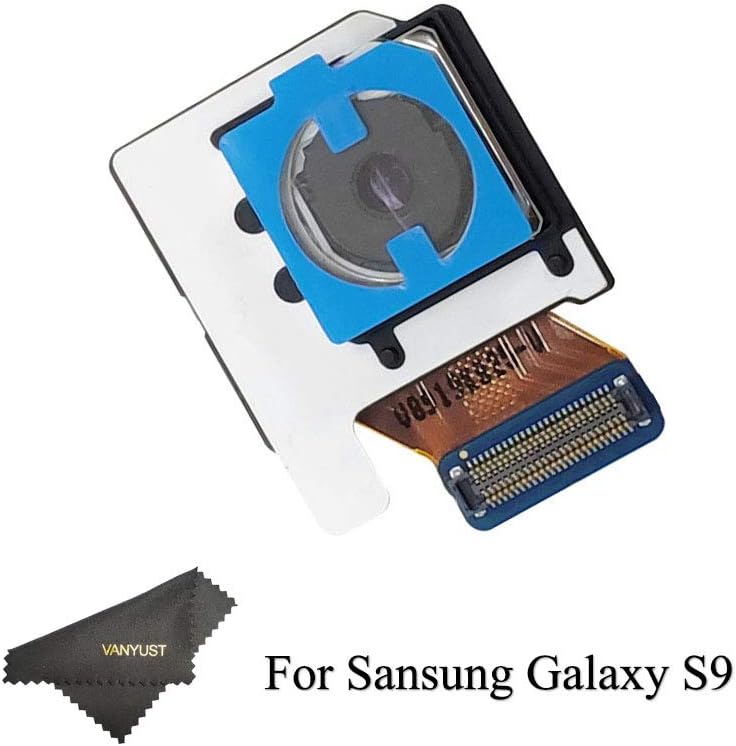 VANYUST Replacement Rear Back Main Camera Module Flex Cable Compatible for Samsung Galaxy S9 with VANYUST Cloth