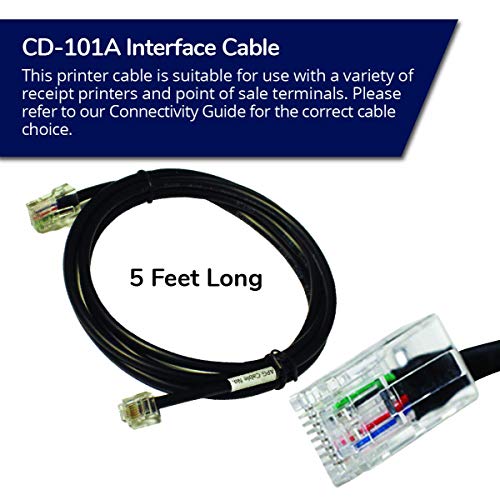 APG Printer Interface Cable CD101A Cable for Cash Drawer to
