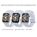 Libra Gemini Compatible with Apple Watch Band 41mm 40mm 38mm, Women Transparent Clear Soft Cute Silicone Sport iWatch Band Strap for Apple Watch Series 9/8/7/6/5/4/3/2/1/SE