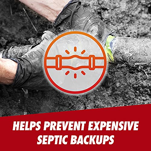 Drano Advanced Septic Tank Treatment, 3 Pouches, 4.5 oz (Pack of 2