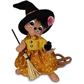 Annalee Moonlight Witch Mouse, 6 inch