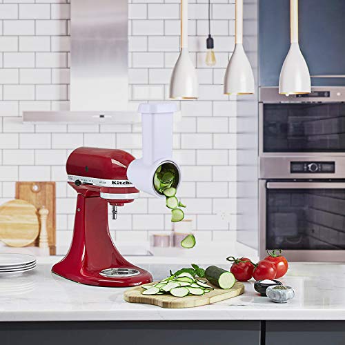 Slicer/Shredder Attachment Compatible with any KitchenAid Stand Mixers,Vegetable Chopper Grater Accessories,Salad Maker by iVict