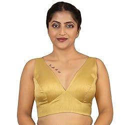 FIGURE'S DESIGNER Women's Dupion Raw Silk