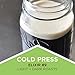 Tiny Footprint Coffee - Organic Cold Brew Cold Press Elixir | Blend of Light & Dark Roasts Whole Bean Coffee | Shade-Grown, Fair Trade & Carbon Negative | 16 Ounce