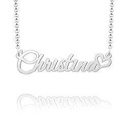 Q&Locket 925 Sterling Silver Personalized Custom