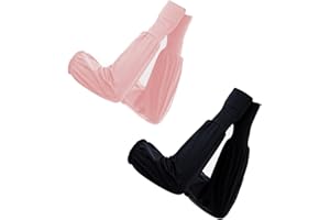 AWOCAN Arm Sleeves UV Sun Protection Cooling Ice Silk Arm Wraps for Flabby Arms Sleeve Relaxed Tattoo Sleeve Covers