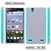 ZTE Lever Case, LK [Shock Absorption ] Impact Resistant Hybrid Dual Layer Armor Defender Protective Case Cover for ZTE Lever LTE (Mint)