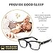 Сomputer Blue Light Blocking Glasses for Women/Men. Anti-Glare, Clear, No-Tint Lenses with Cool Black Frame - Reading, Gaming, Working glasses