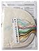 Woodland Creatures Bibs Stamped Cross Stitch Kit-Set Of 2