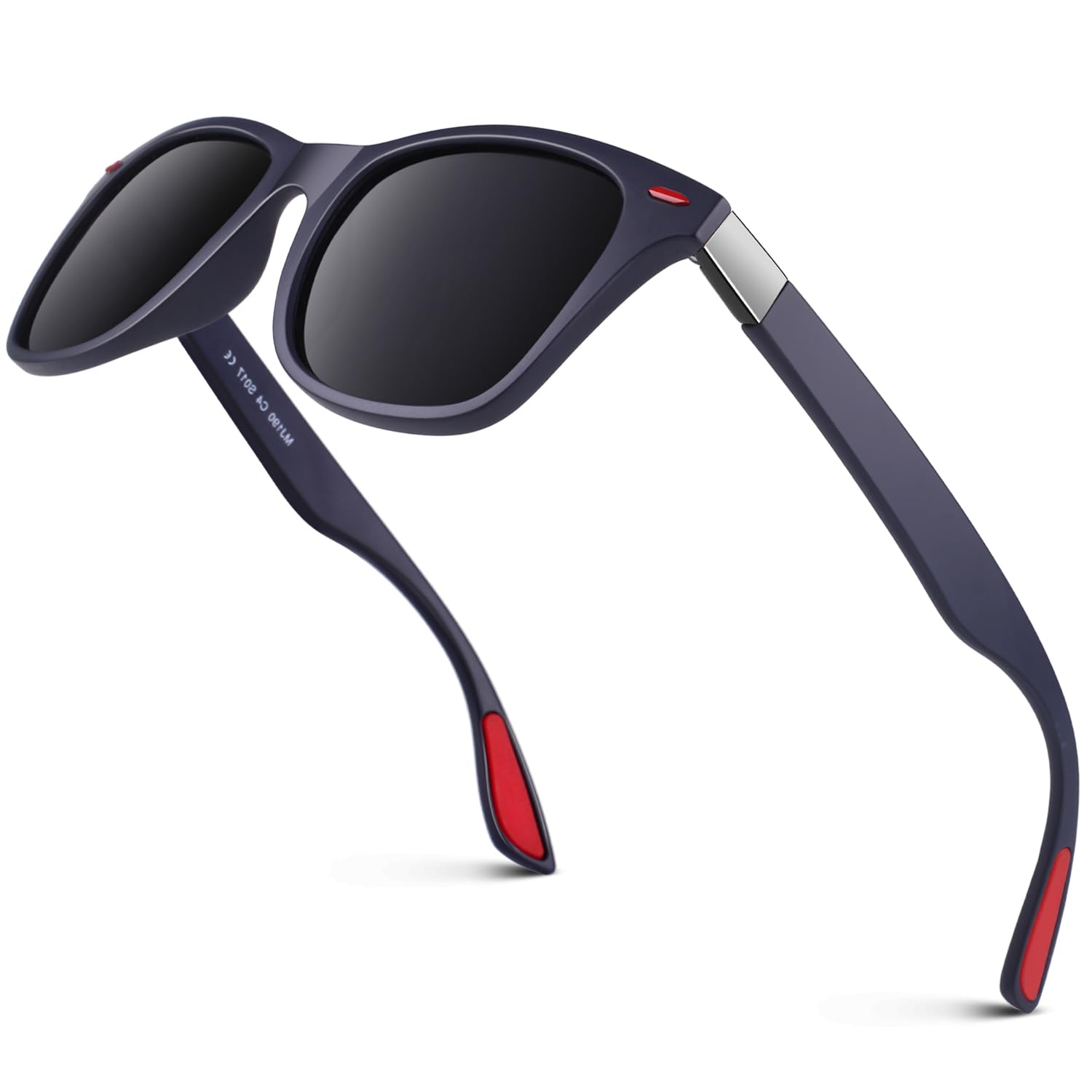 GQUEEN Polarised Sunglasses for Men Women Retro Sunglasses Man for Driving Fishing Sports MO90