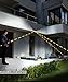 UMR 90 LED Solar Security Light - New 2018 Motion Sensor Outdoor Lighting w 5 LEDs Per Side, Dusk to Dawn Detector, Wireless Battery Power is Ultra-Bright for Exterior Outside Driveway Yard Patio Deck