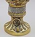 Modefa Islamic Turkish Table Decor 99 Names of Allah Tulip Egg Sculpture Figure Arabic ESMA Asma al Husna (Gold)