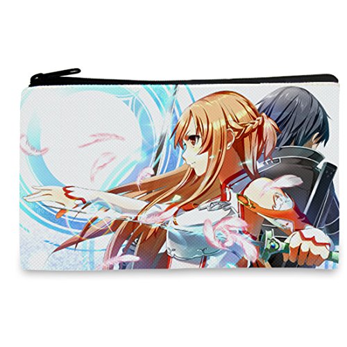 YOYOSHome Anime Sword Art Online Cosplay Cosmetic Bag Zero Wallet Pencil Case Pen Bag Coin Bag