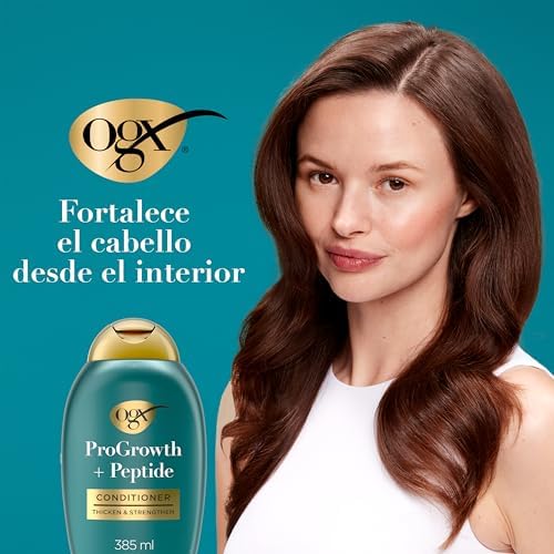 ProGrowth + Peptide Acondicionador Hidratante, Densificador, 385 ml