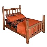 6 Piece King Orange Sheet Set Reversible Woodland Camo / Solid Color Design by Regal Comfort