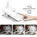 LE Dimmable Desk Lamp, Rechargeable Clip LED Desk Lamp, 14 LEDs Gooseneck LED Portable Reading Book Light, 3 Dimming Level, Touch Sensitive Table Lamp, USB Cord Included, Daylight White, Study Lamp