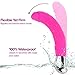 Lyps Dildo Vibrator 10 Vibration Settings, Stimulation (USB Charged), Stimulate Vagina, G-Spot and Clitoris, Waterproof, Powerful and Quiet, Discreetly Adult Sex Toy, Pink