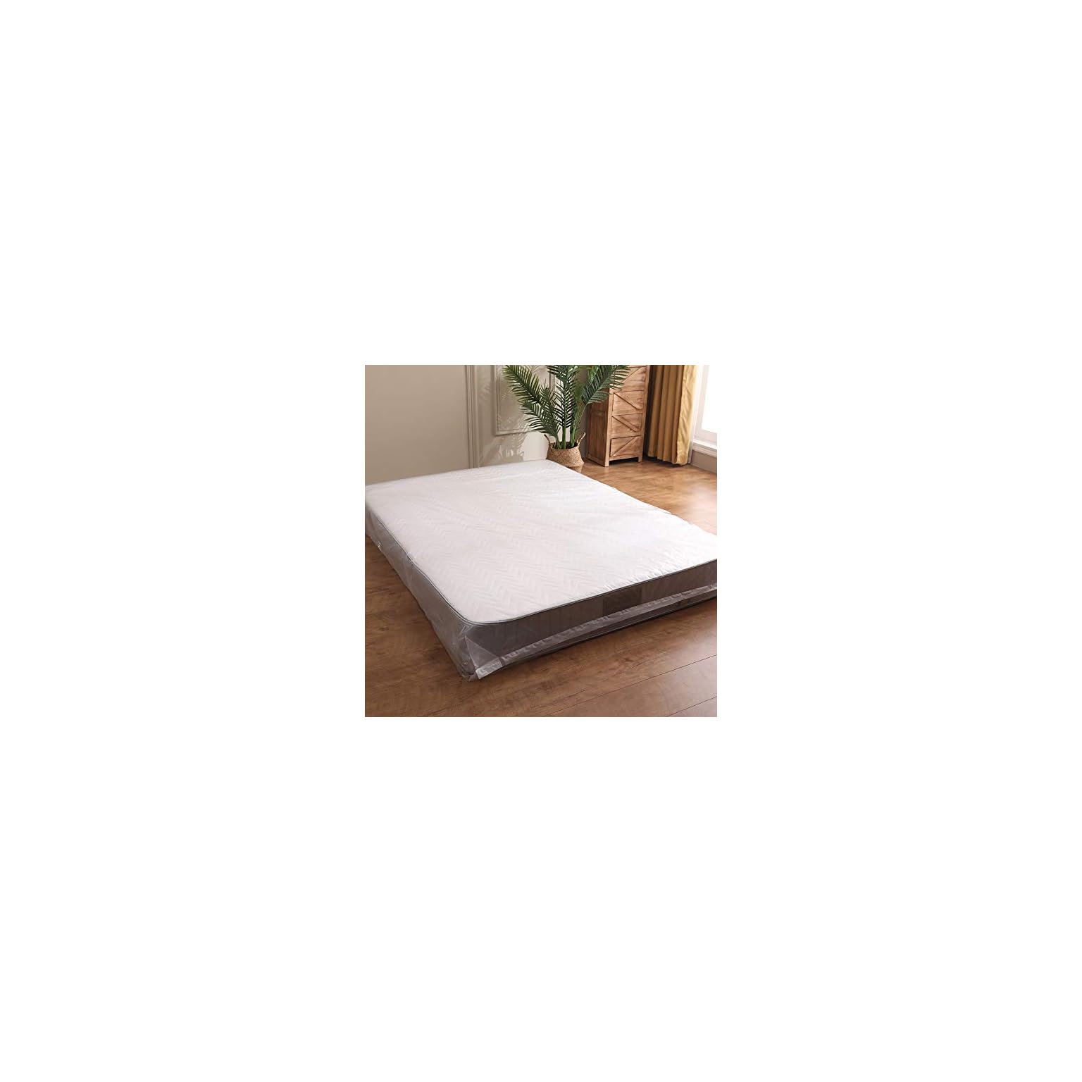 HiNewBay Twin Mattress Bags for Moving,6Mil Heavy Duty Triple Thick