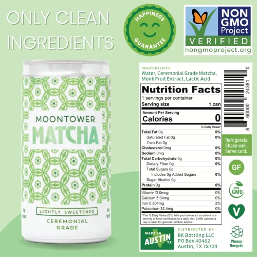 Moontower Matcha Green Tea Drinks Pure Japanese Ceremonial Grade