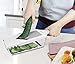 ZERLA Adjustable Mandoline Slicer, Grater & Julienne Slicer Cutter for Vegetable, Fruit, Onion, and Cheese (White)
