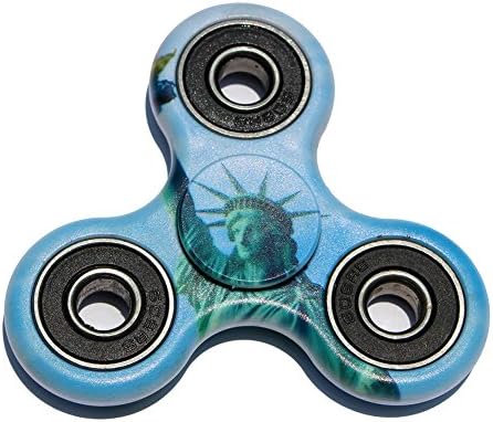 EDC Fidget Hand Finger Spinner Plastic Tri-Spinner for Autism and ADHD Kids/Adult Funny Anti Stress Toy