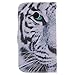 Moto E 2 Case Motorola Moto E2 Kickstand Case,Bat King Tribe Mighty Tiger Pattern Premium Leather Wallet Flip Kicstand Case Cover With Magnetic Closure For Motorola Moto E2 XT1511