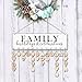 ElekFX New Year Gifts Family Birthday Reminder Calendar Hanging Board/Important Dates Tracker Home Decorative Plaque Wall Hanging Handmade Birthday Calendar (Family White)