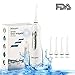 Water Flosser, Wuuynn Professional Cordless Dental Oral Irrigator Portable and Rechargeable IPX7 Waterproof 3 Modes Water Flossing with 4 Jet Tips for Home, Travel, Braces and Bridges Care