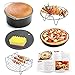 Air Fryer Accessories Set Especially for Phillips Gowise and Cozyna, Set of 6, Fit All 3.7QT - 5.3QT - 5.8QT, Kitchen Aid Gadget