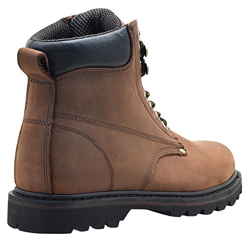 EVER BOOTS Tank Men's Soft Toe Oil Full Grain Leather Insulated Work...