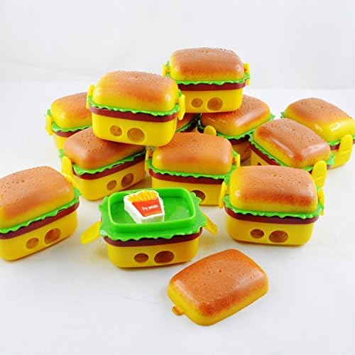 Grab Offers New Latest Design Kids Burger Sharpner for School Going Kids Or Birthday Return Gift (Burger Sharpner- 4 Pcs)