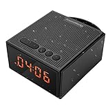 Portable Wireless Bluetooth Speaker FM Radio Gift for Parents, AncordWorks 8W Waterproof/Shower/Outdoor with Alarm Clock MP3 Player Hands Free Phone Calling Mic, Micro SD TF Slot, Extern Antenna