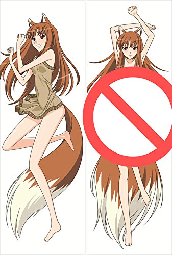 Mm Diycustomstore Anime Spice And Wolf Hugs Pillow Case Long