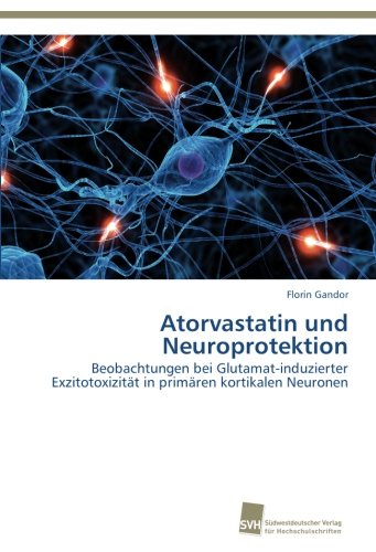 Atorvastatin und Neuroprotektion: Beobachtungen bei Glutamat-induzierter Exzitotoxizität in primären kortikalen Neuronen (German Edition)